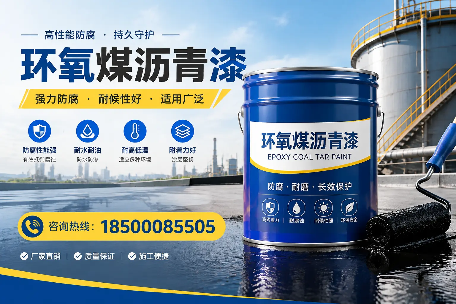 环氧煤沥青漆的储存与运输注意事项,西青企业须知