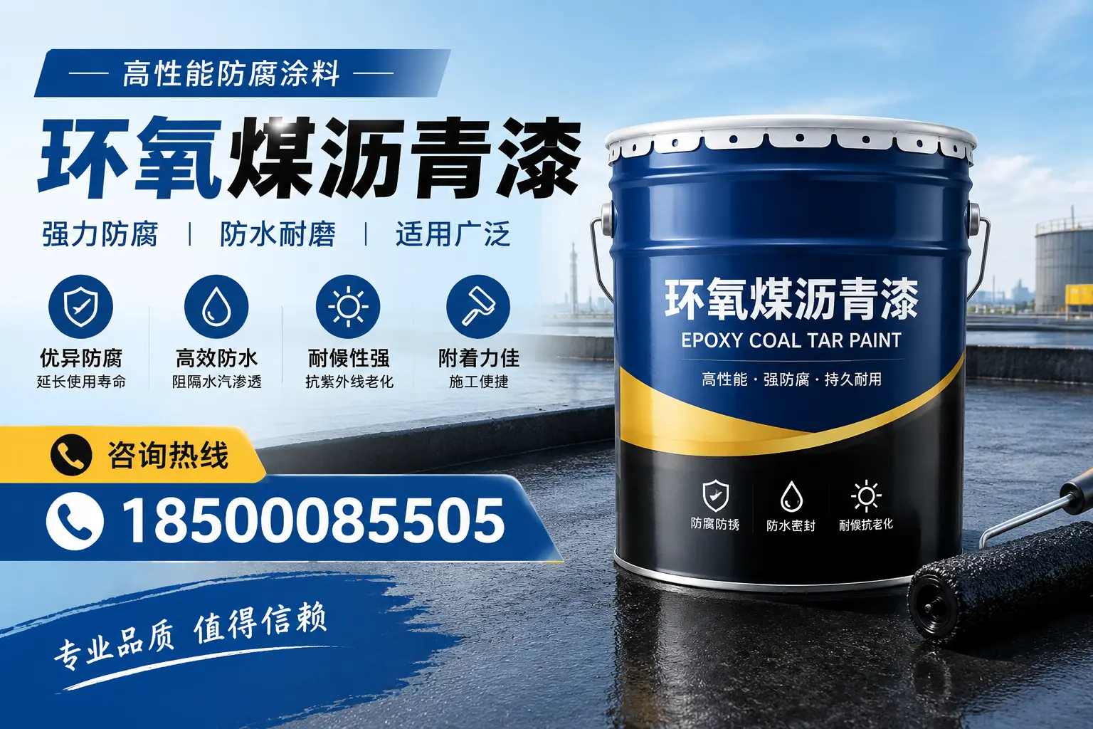 环氧煤沥青漆的主要成分与功能,西青用户深度了解